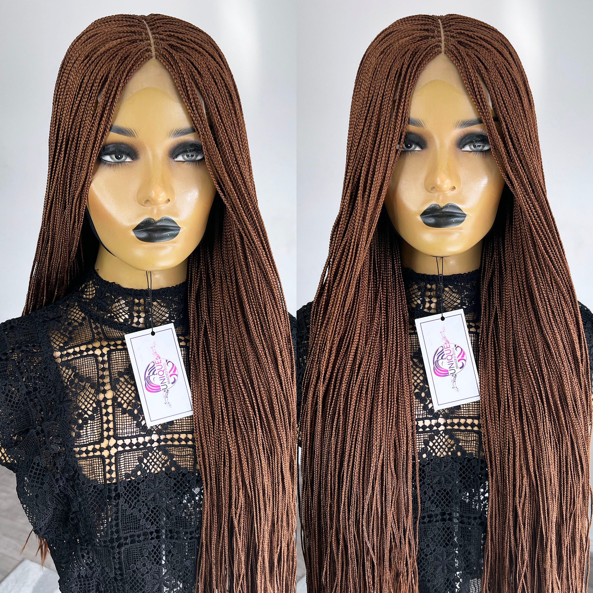 Unique Micro Box Braided Wig - #30 - UniqueBraidedWigs