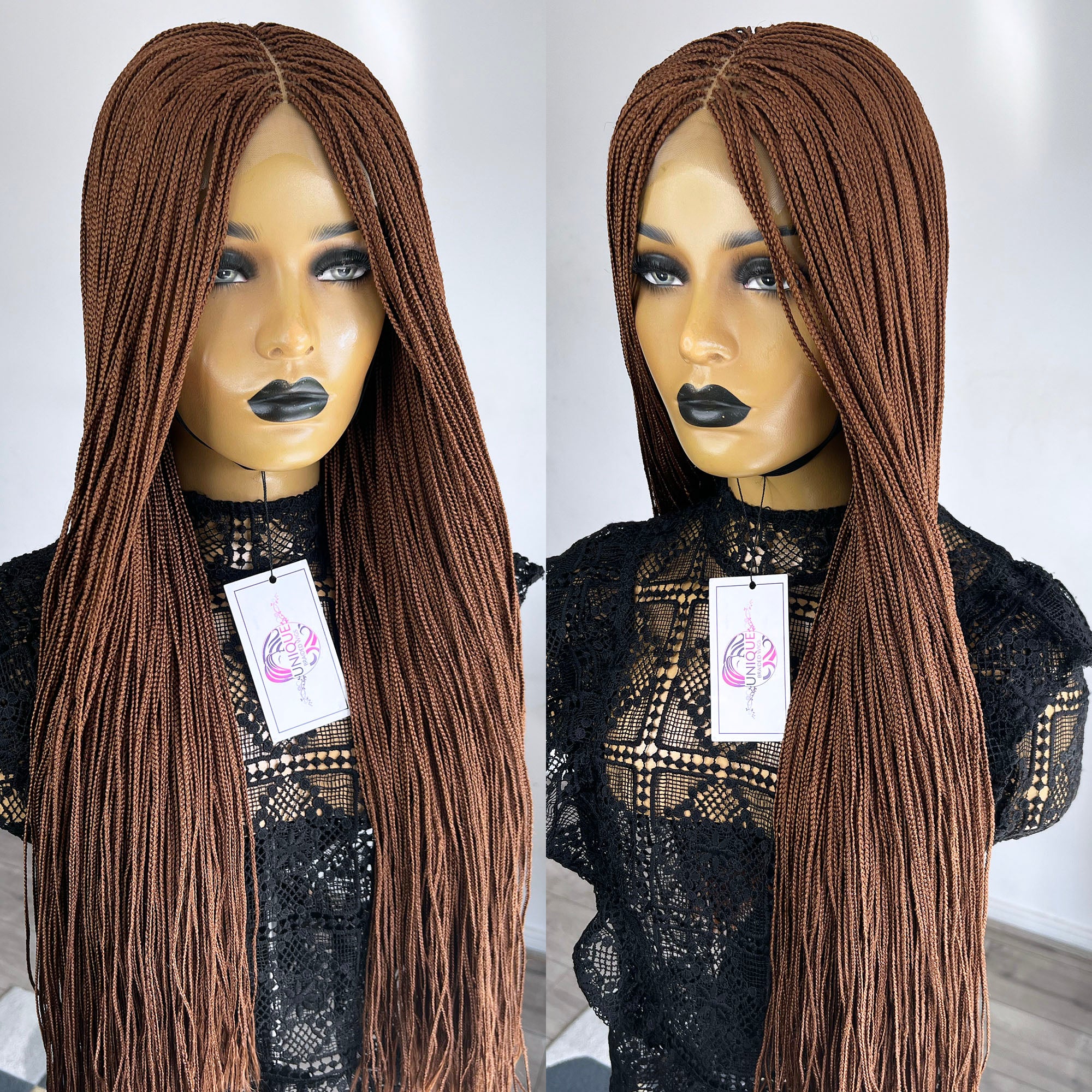 Unique Micro Box Braided Wig - #30 - UniqueBraidedWigs