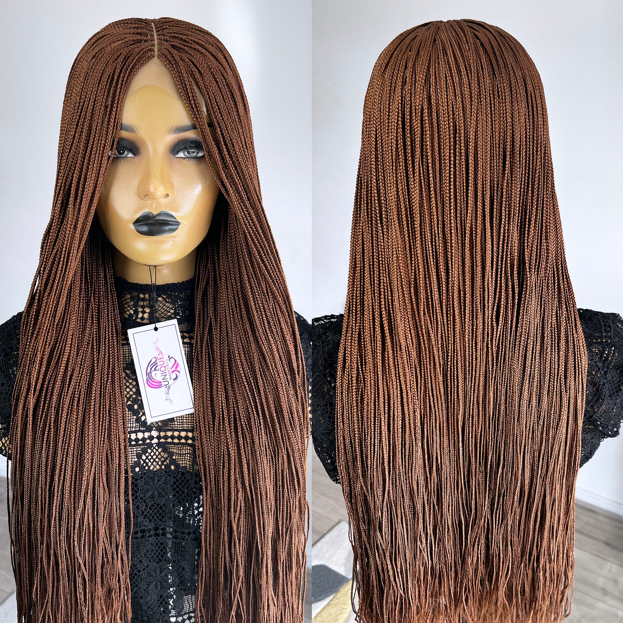 Unique Micro Box Braided Wig - #30