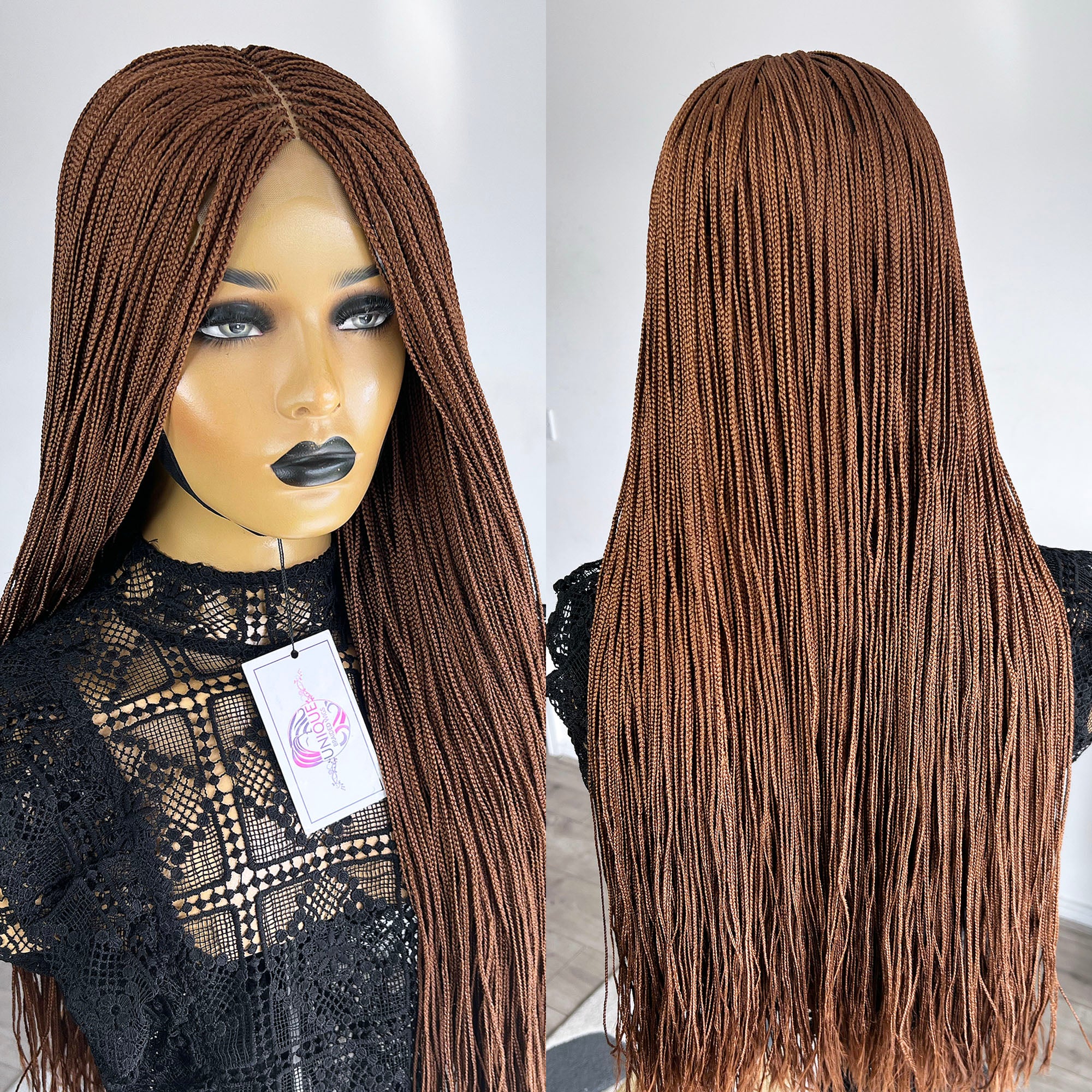 Unique Micro Box Braided Wig - #30 - UniqueBraidedWigs