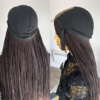 Unique Micro Box Braided Wig - #33