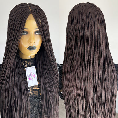 Unique Micro Box Braided Wig - #33 - UniqueBraidedWigs