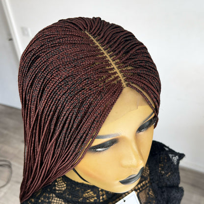 Unique Micro Box Braided Wig - #35