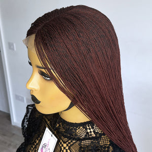 Unique Micro Needle Senegalese Twists Braided Wig - #35