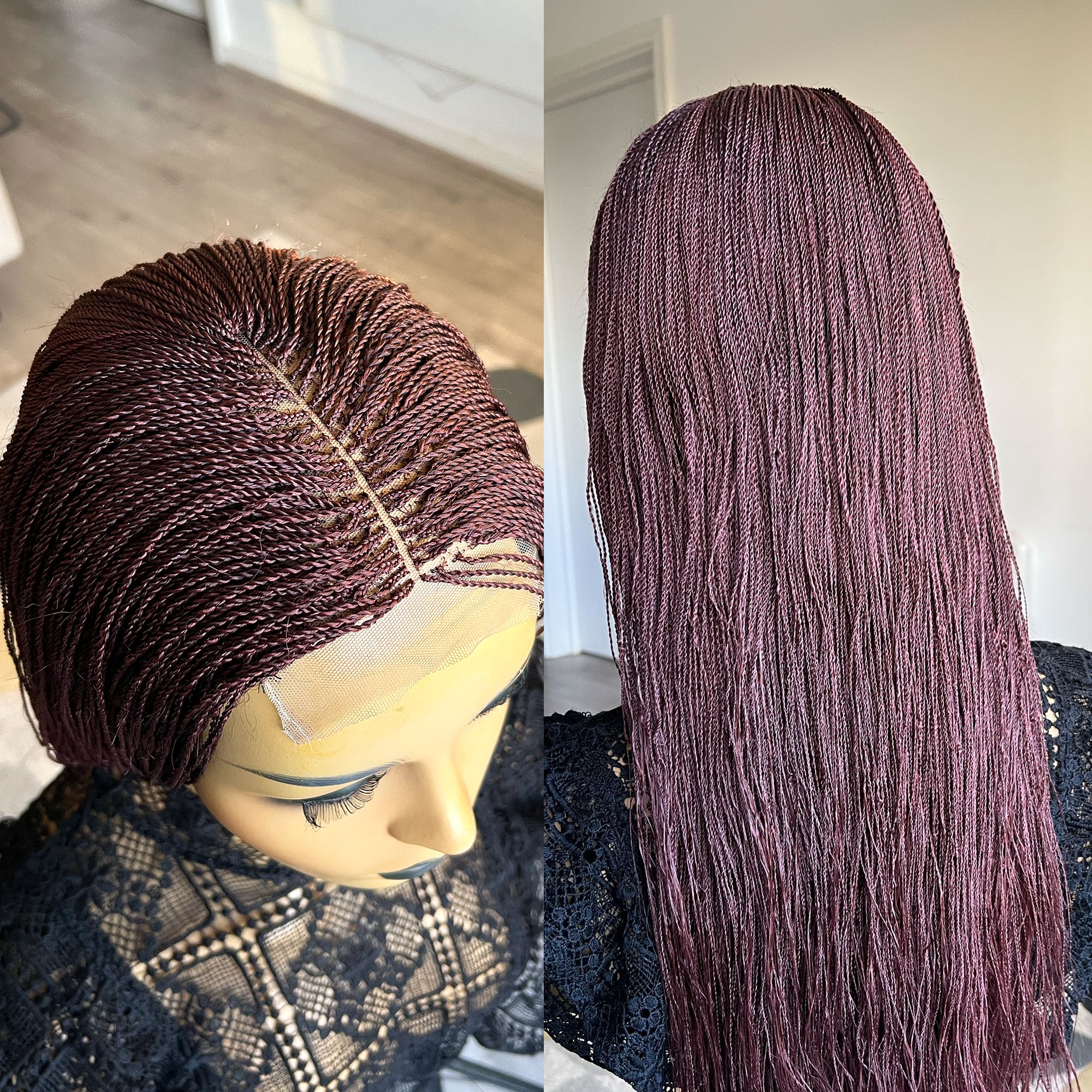 Unique Micro Needle Senegalese Twists Wig - #35 (20 inches)