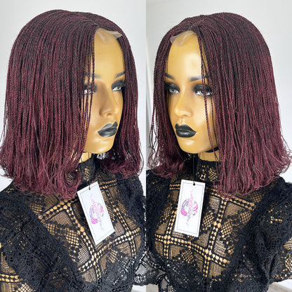 Micro Needle Senegalese Twists Braided Wig - Lulu - UniqueBraidedWigs