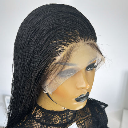 Lace Frontal Micro Needle Senegalese Twists Braid Wig - Erika