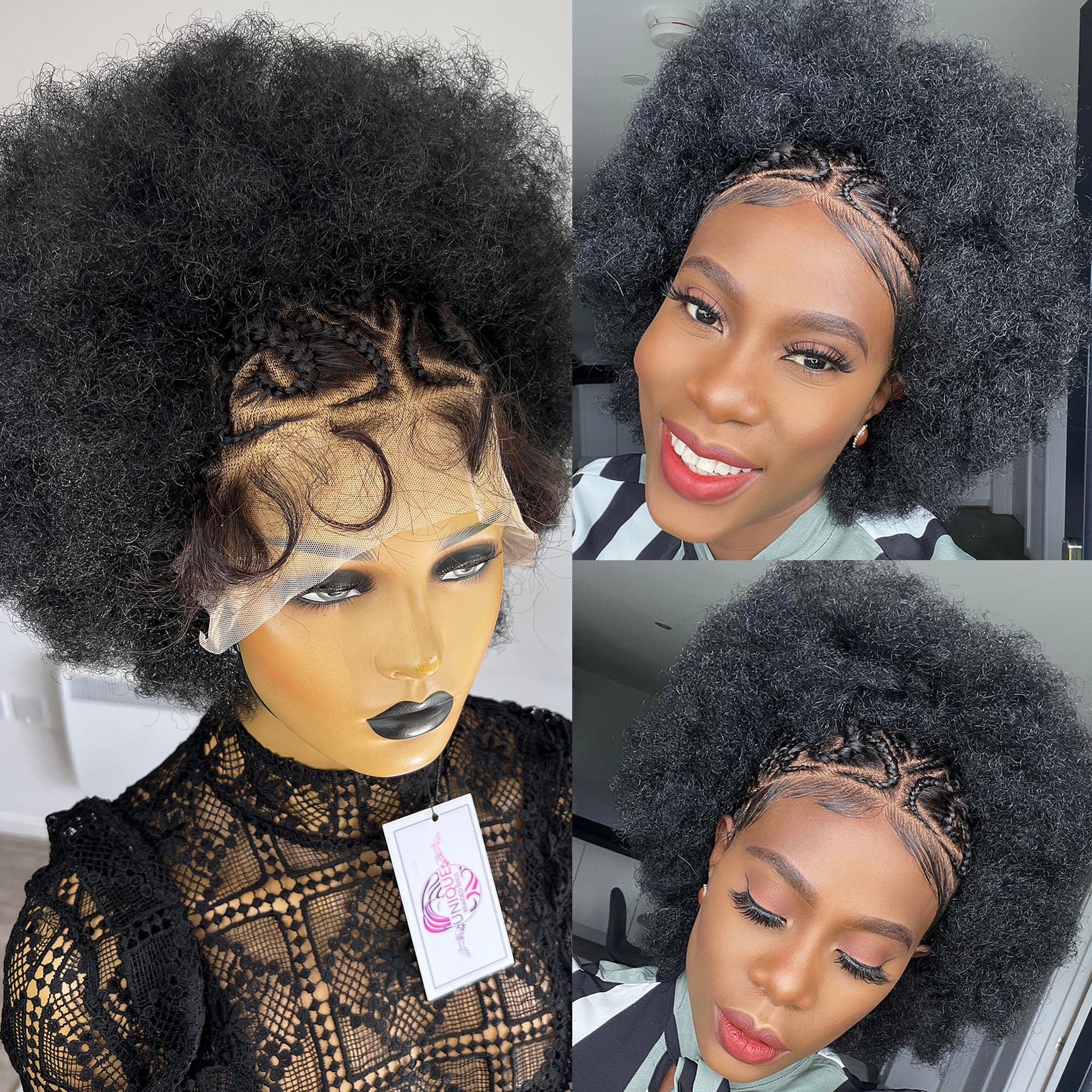 Tribal Afro Braid Wig - Mia