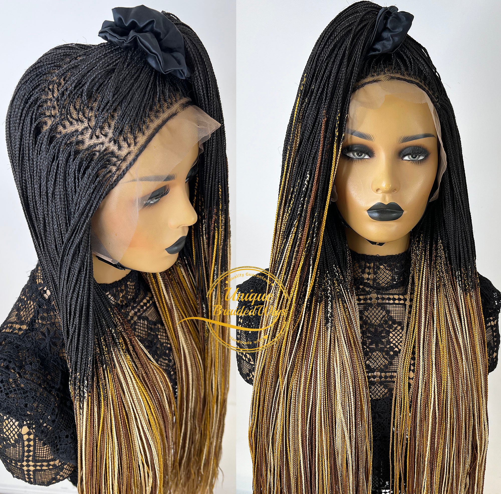 Ombre Needle Braid Wig - Nikki