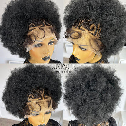 Tribal Afro Braid Wig - Mia