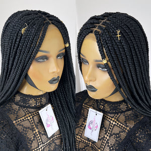 Lace Front Box Braided Wig - Ada