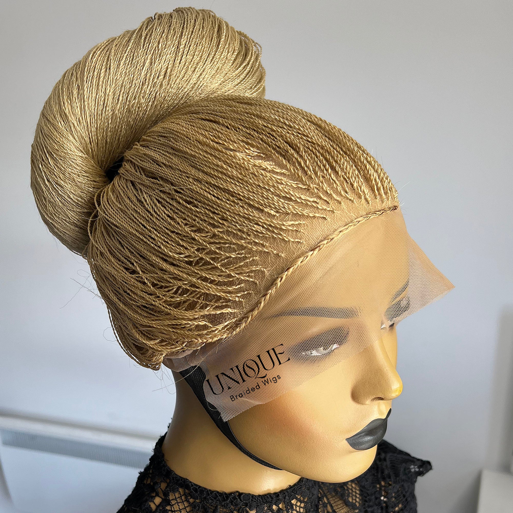 Full Lace Micro Needle Senegalese Twists Wig - Starr