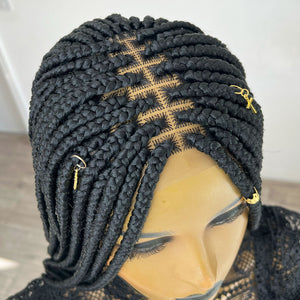 Lace Front Box Braided Wig - Ada