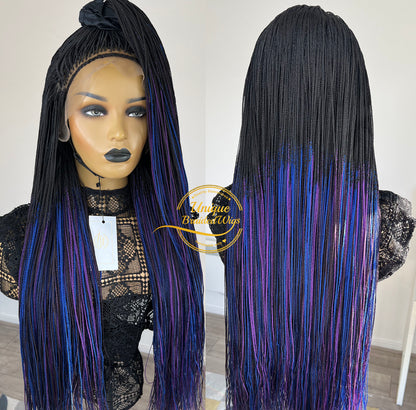 Ombre Needle Braid Wig - Nikki