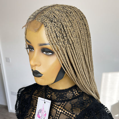 French Curls Cornrow Box Braids