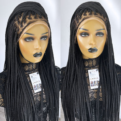 Perruque Box Braids sans nœuds - Nadia