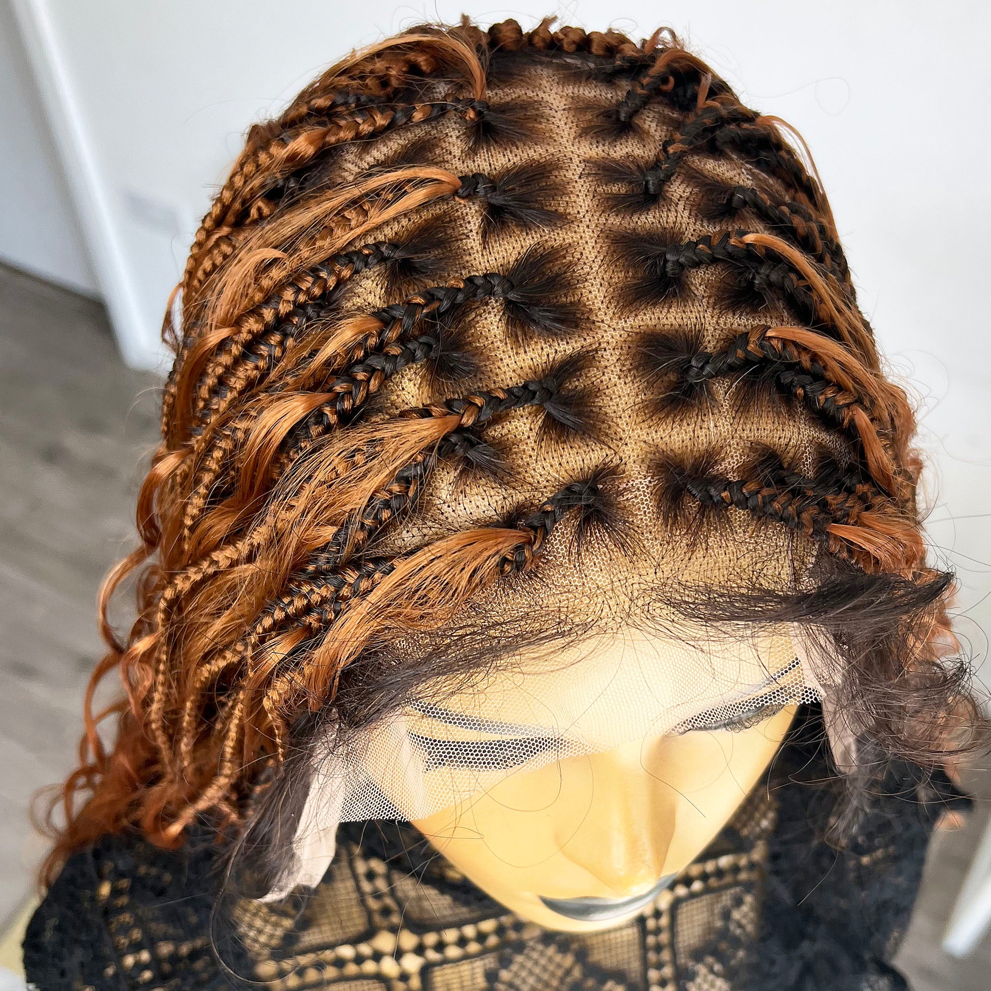 Bohemian Knotless Box Braids Wig - Sher