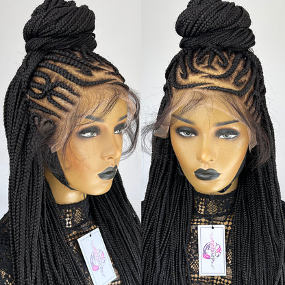 Tribal Cornrow Braids - Sheila