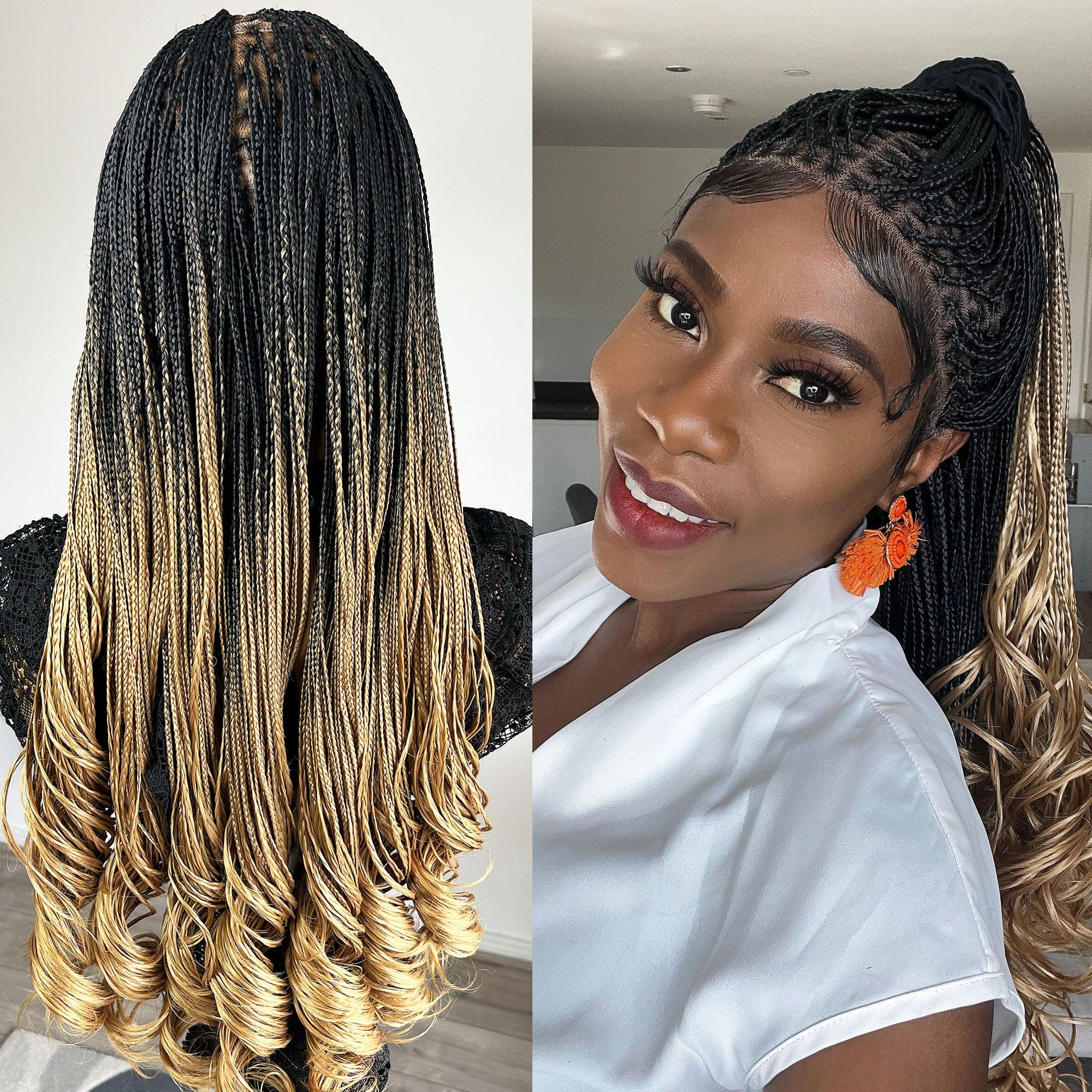 Braided ombré 2024 wig