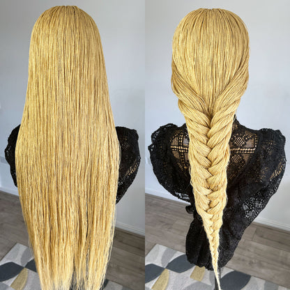 Unique Micro Needle Senegalese Twists Braided Wig - #613