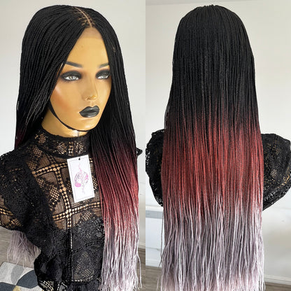 Ombre Tone Knotless Braid Wig - Ade