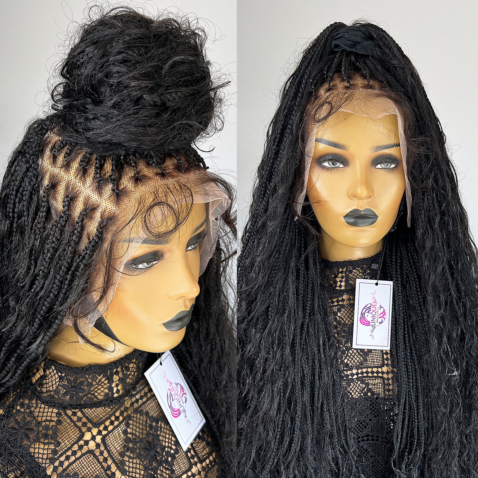 Boho Knotless Braids Wig - Leah