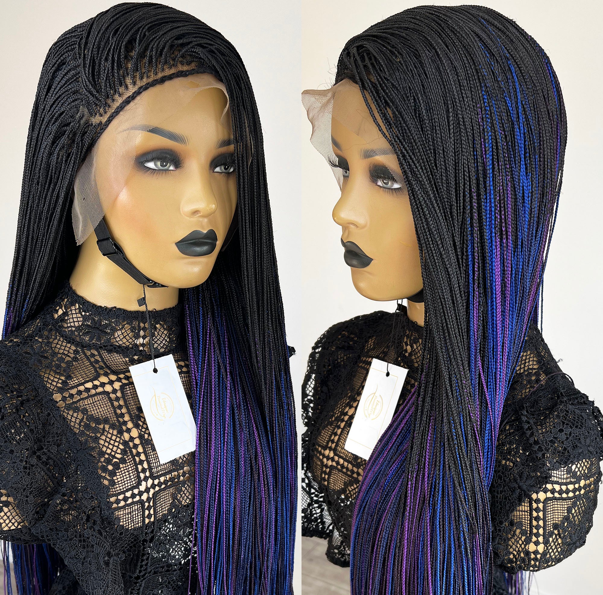 Ombre Needle Braid Wig - Nikki