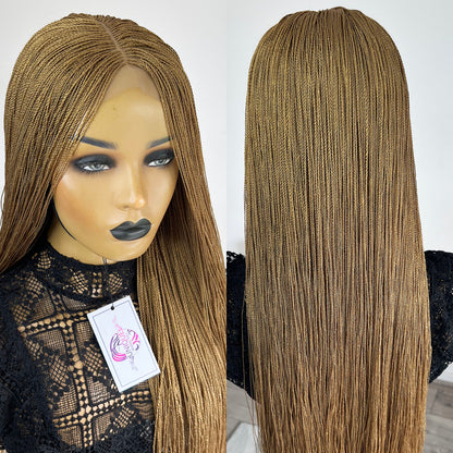 Unique Micro Needle Senegalese Twists Braided Wig - #27