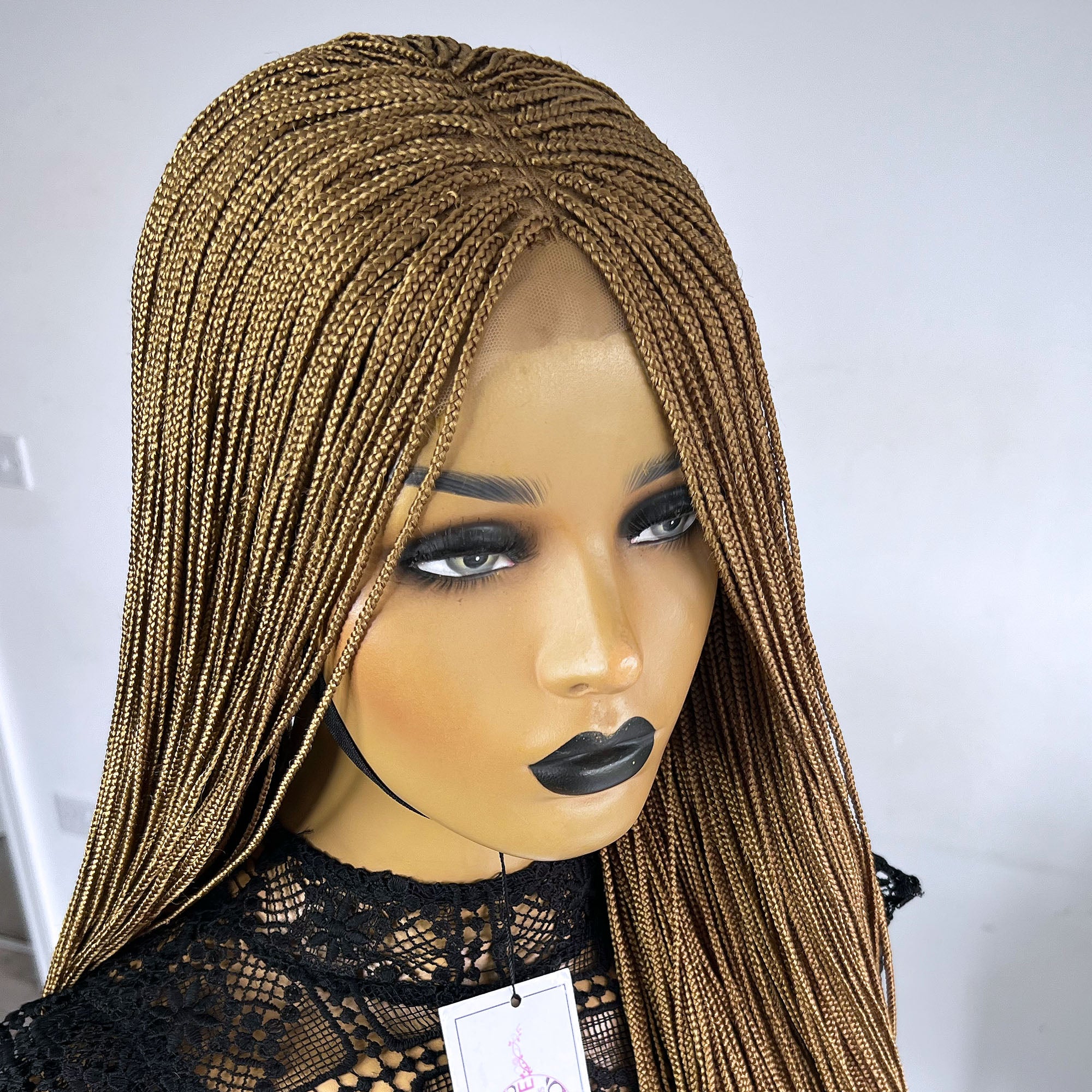 Unique Micro Box Braided Wig - #27