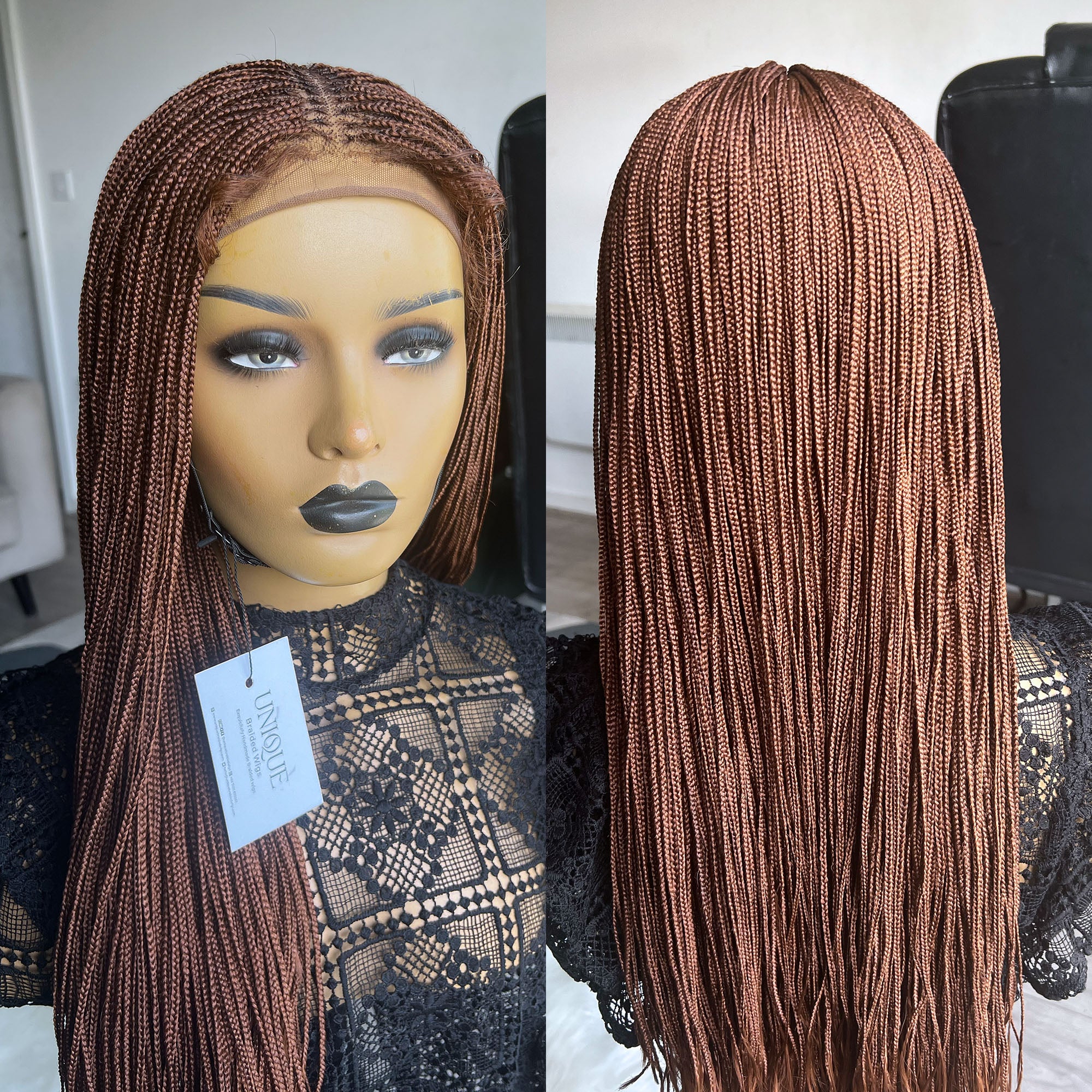 Micro Knotless Braided Wig - Color 30