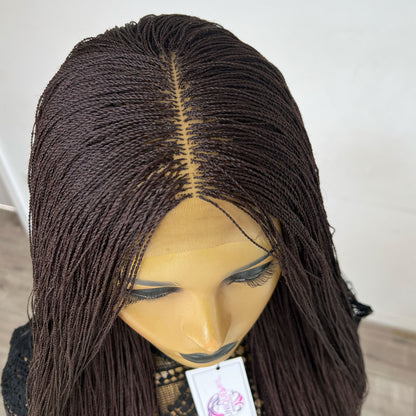 Unique Micro Needle Senegalese Twists Wig - #33 - UniqueBraidedWigs