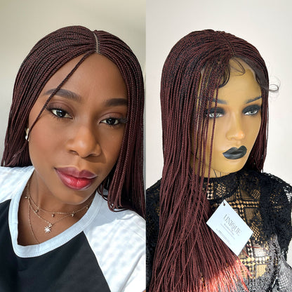 Micro Box Braided Wig - #35 (18 inches)