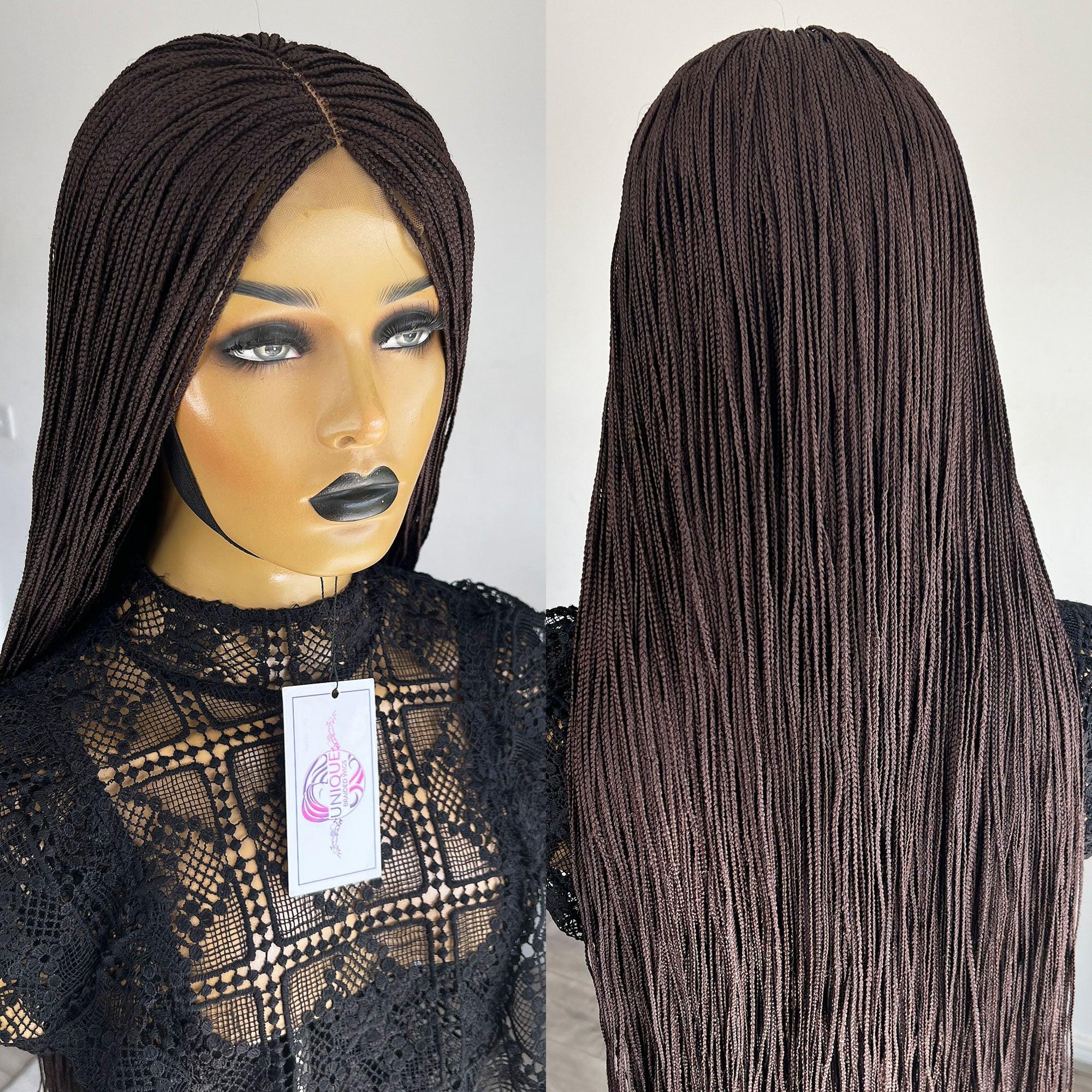 Unique Micro Box Braided Wig - #33 - UniqueBraidedWigs