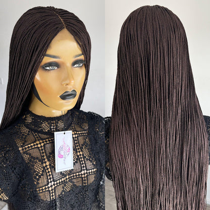 Unique Micro Box Braided Wig - #33 - UniqueBraidedWigs