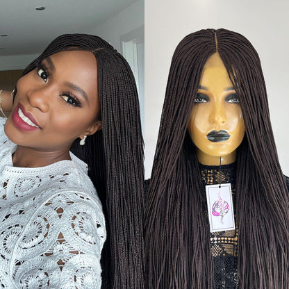 Unique Micro Box Braided Wig - #33 - UniqueBraidedWigs