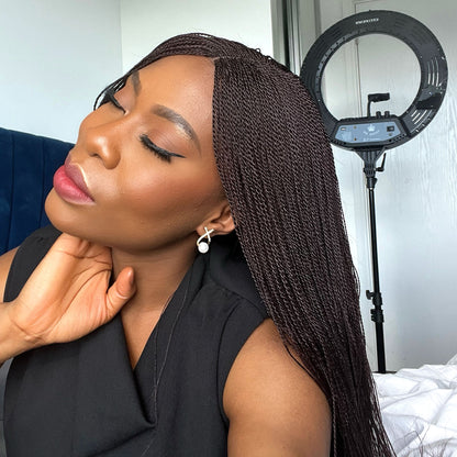 Unique Micro Needle Senegalese Twists Wig - #33 (20 inches)