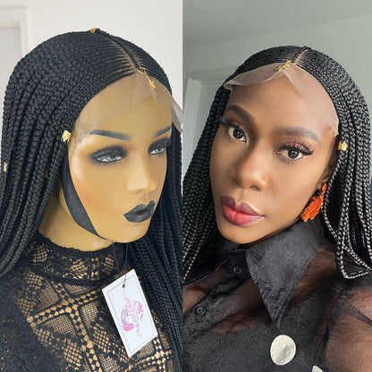 Cornrow Box Braids Wig - Sabrina