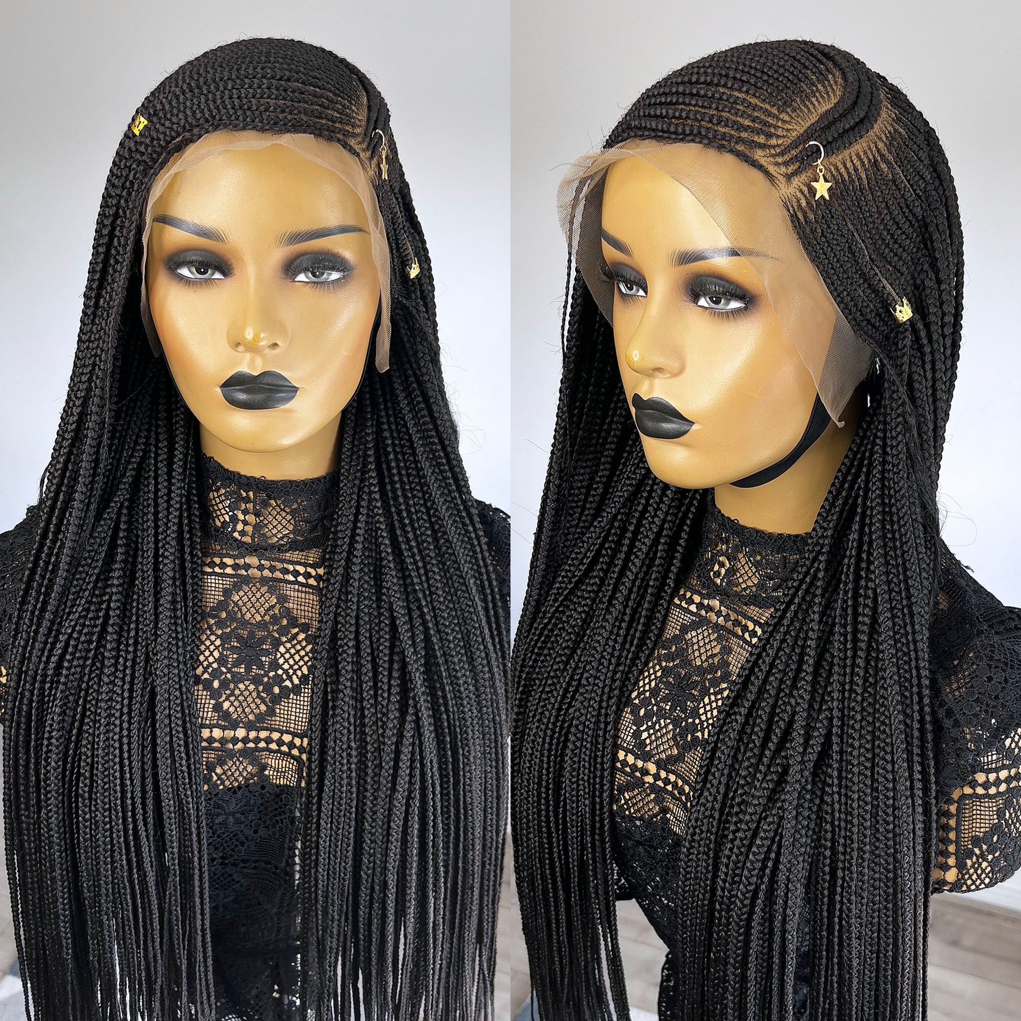 Cornrow Box Braid Wig - Nana