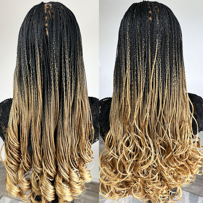 Naomi Curly Braids - #1b/27 Ombre