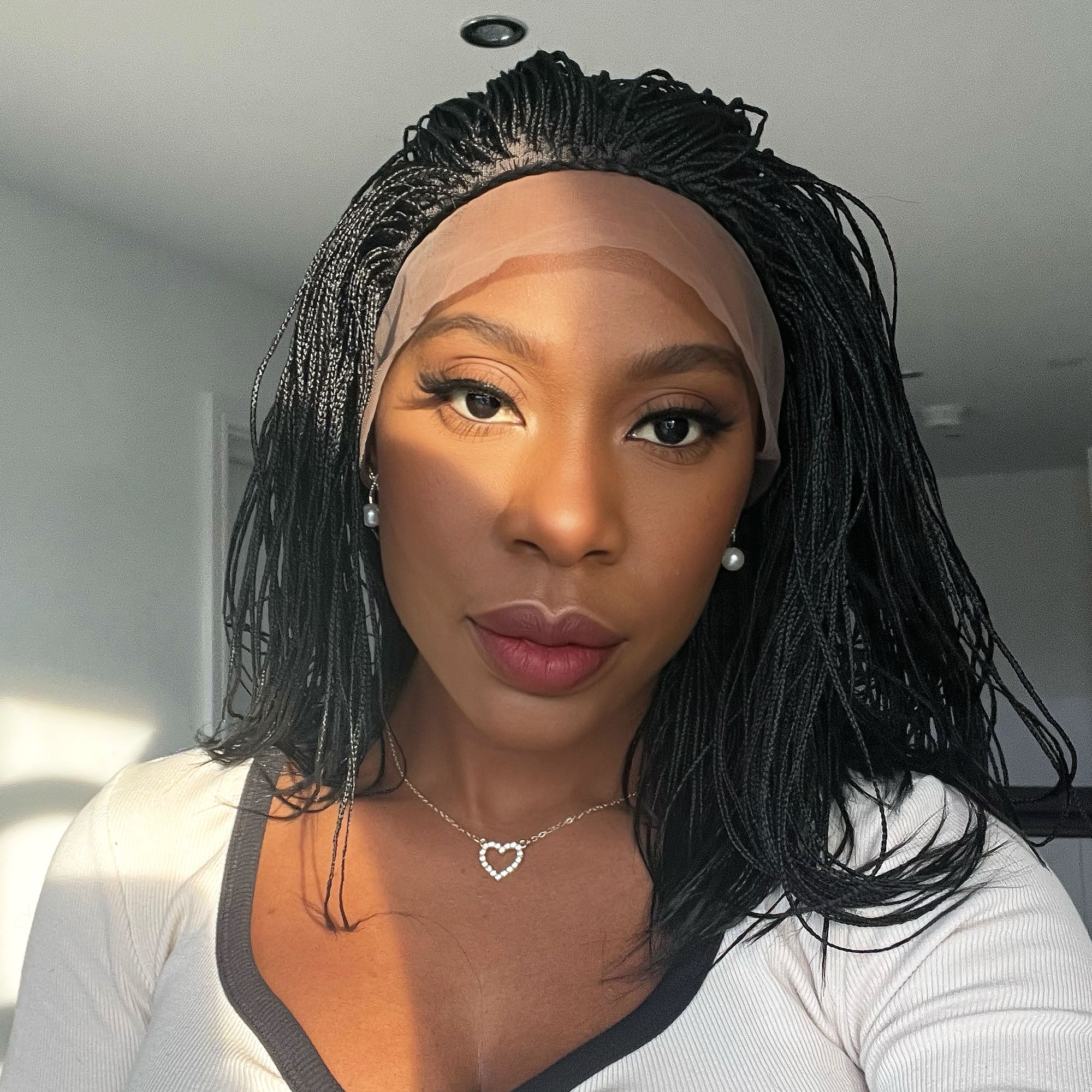 Full Lace Micro Box Braids Wig - UniqueBraidedWigs