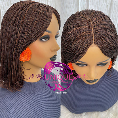 Micro Needle Senegalese Twists Braided Wig - Lulu