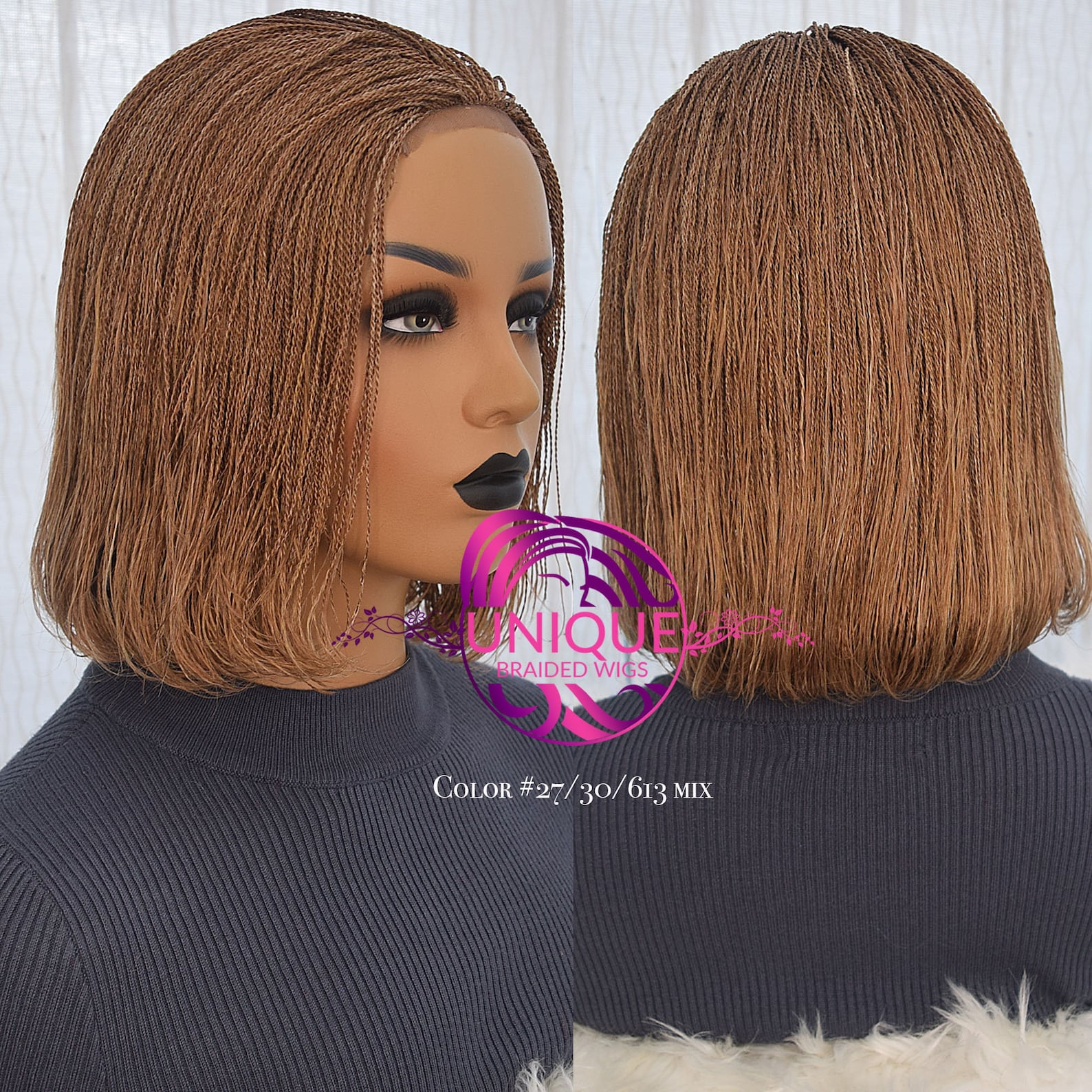 Micro Needle Senegalese Twists Braided Wig - Lulu