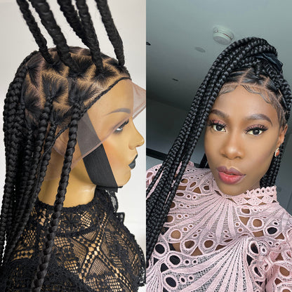 Knotless Full Lace Braided Wig - Missy