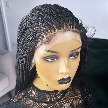 Micro Box Braided Wig - Color 1b