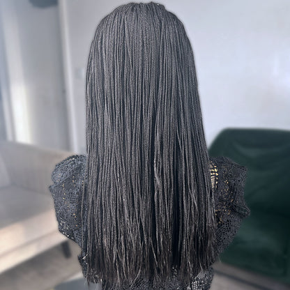 Micro Box Braided Wig - Color 1b