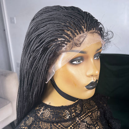 Micro Box Braided Wig - Color 1b