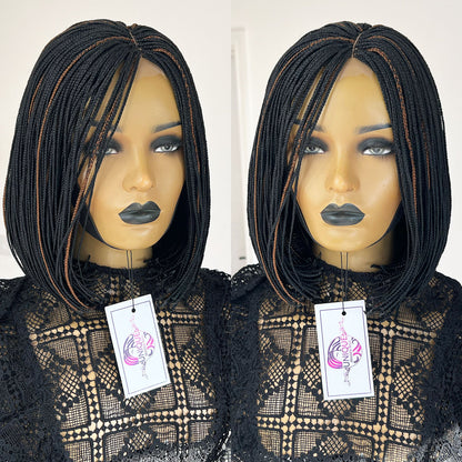 Edna Micro Box Braids - #1b/30 highlights