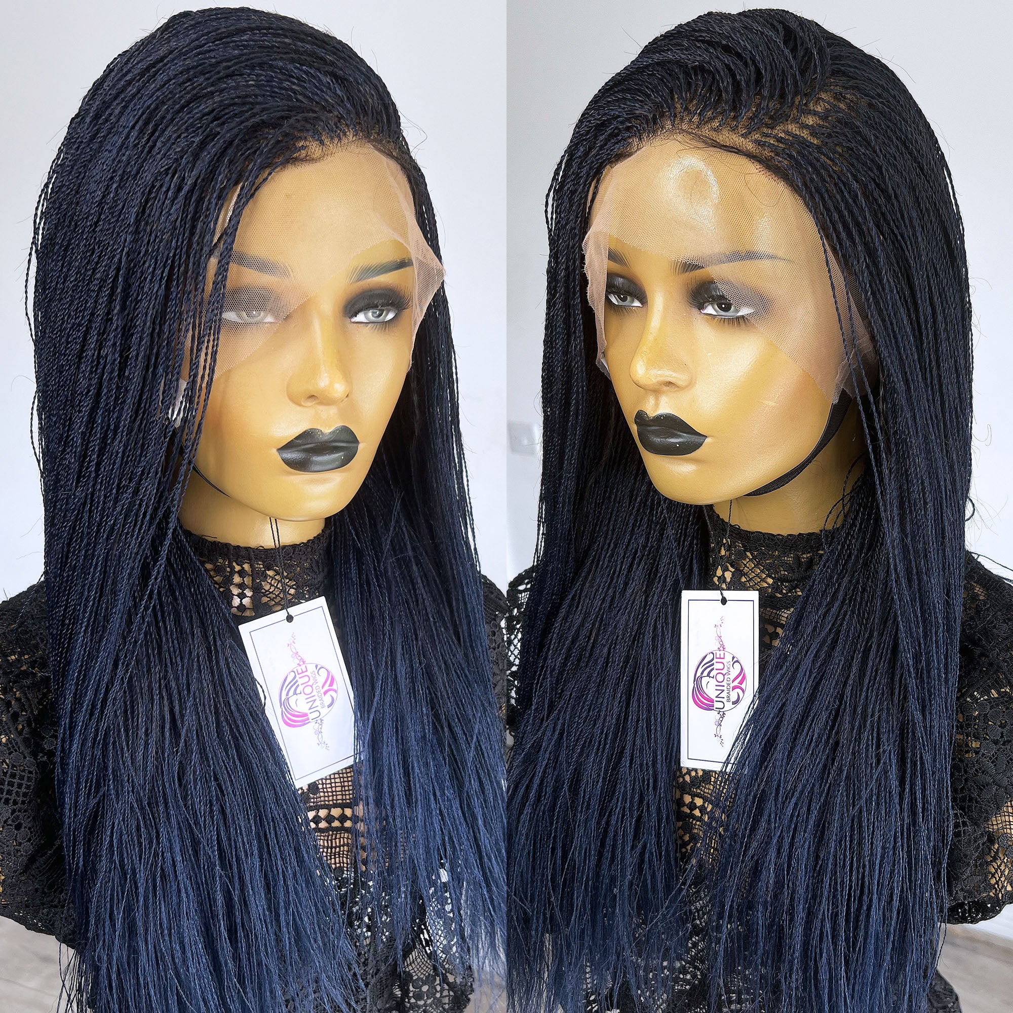 360 Lace Micro Needle Senegalese Twists - Cassy