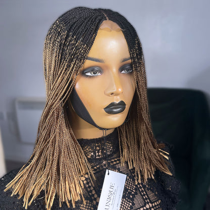 Short Micro Senegalese Twists - #1b/27 Ombre