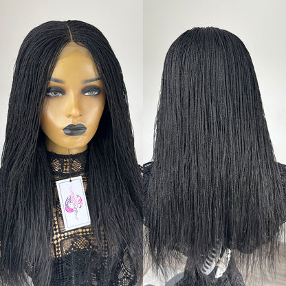 Unique Micro Needle Senegalese Twists Wig - #1b (20 inches)